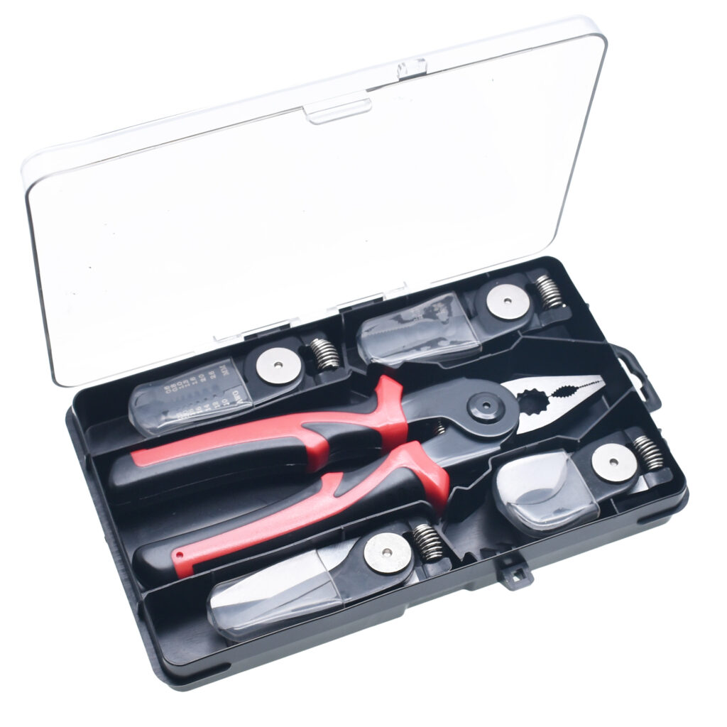 5 in 1 Multi Function Pliers With Interchangeable Heads